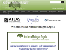 Tablet Screenshot of northernmichiganangels.com